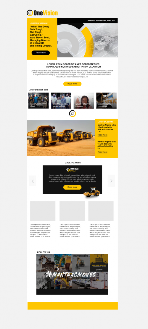 newsletter-template-onevision